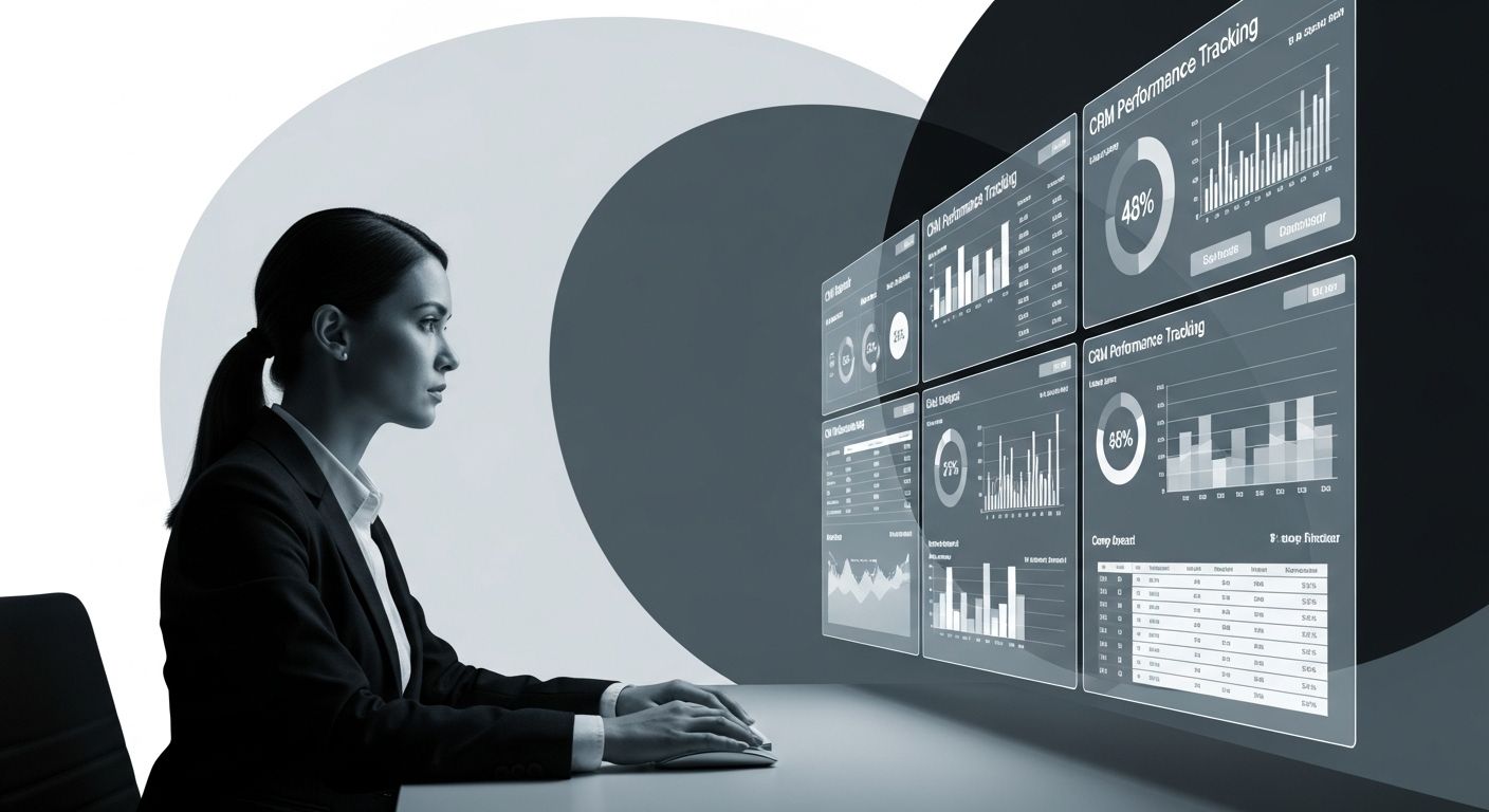 Compare CRM performance tracking features