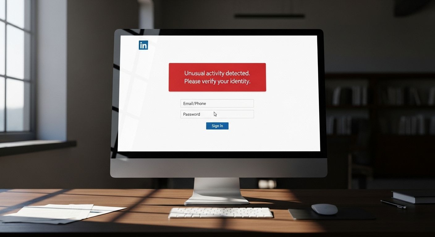 How to set up alerts for unusual LinkedIn logins
