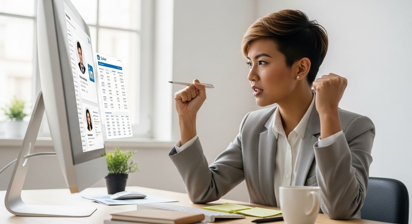 Overcoming limitations of manual LinkedIn prospecting for sales teams