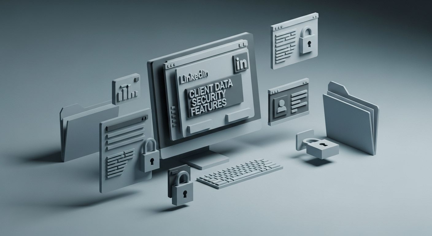 Client Data Security Features for LinkedIn Automation
