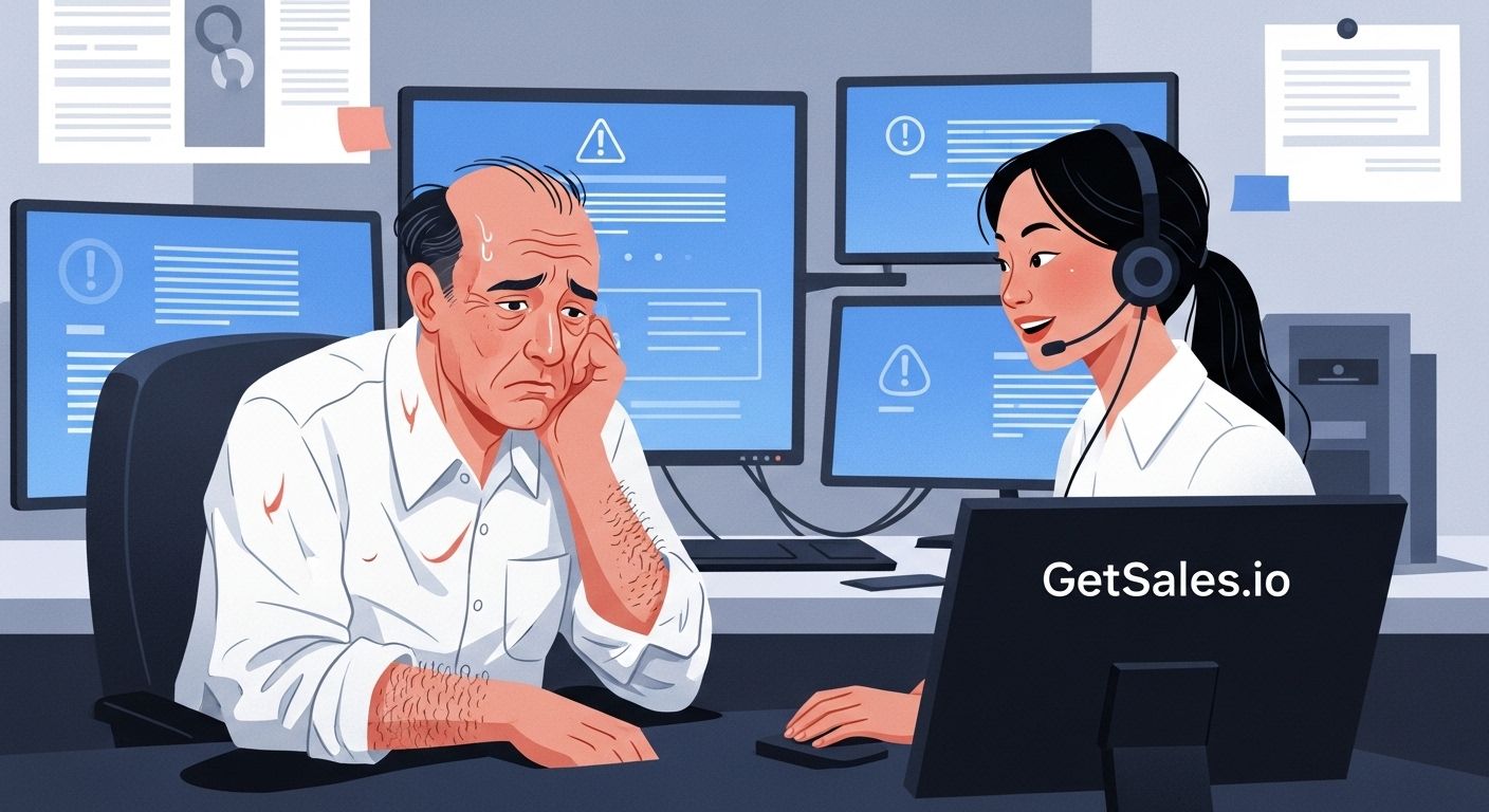 GetSales.io Support for Complex Technical Account Failures