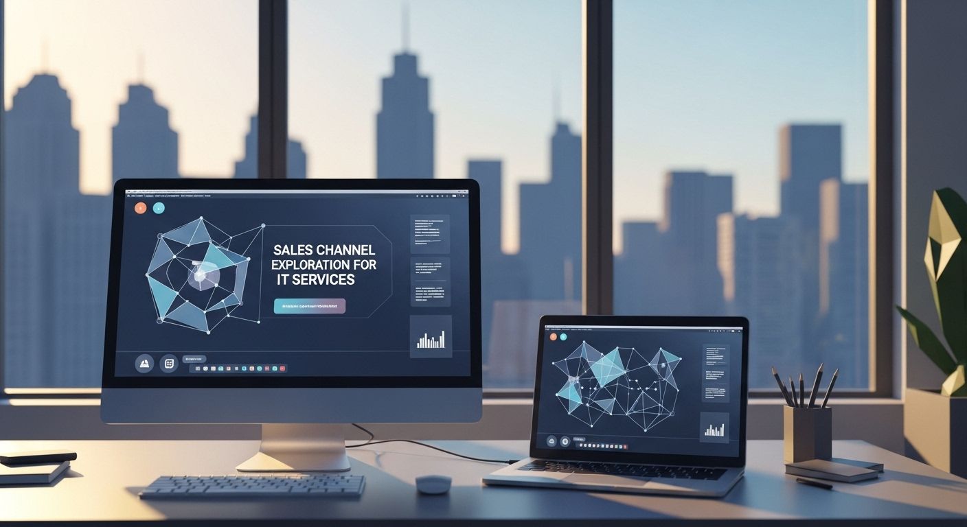 What are new sales channels for IT services