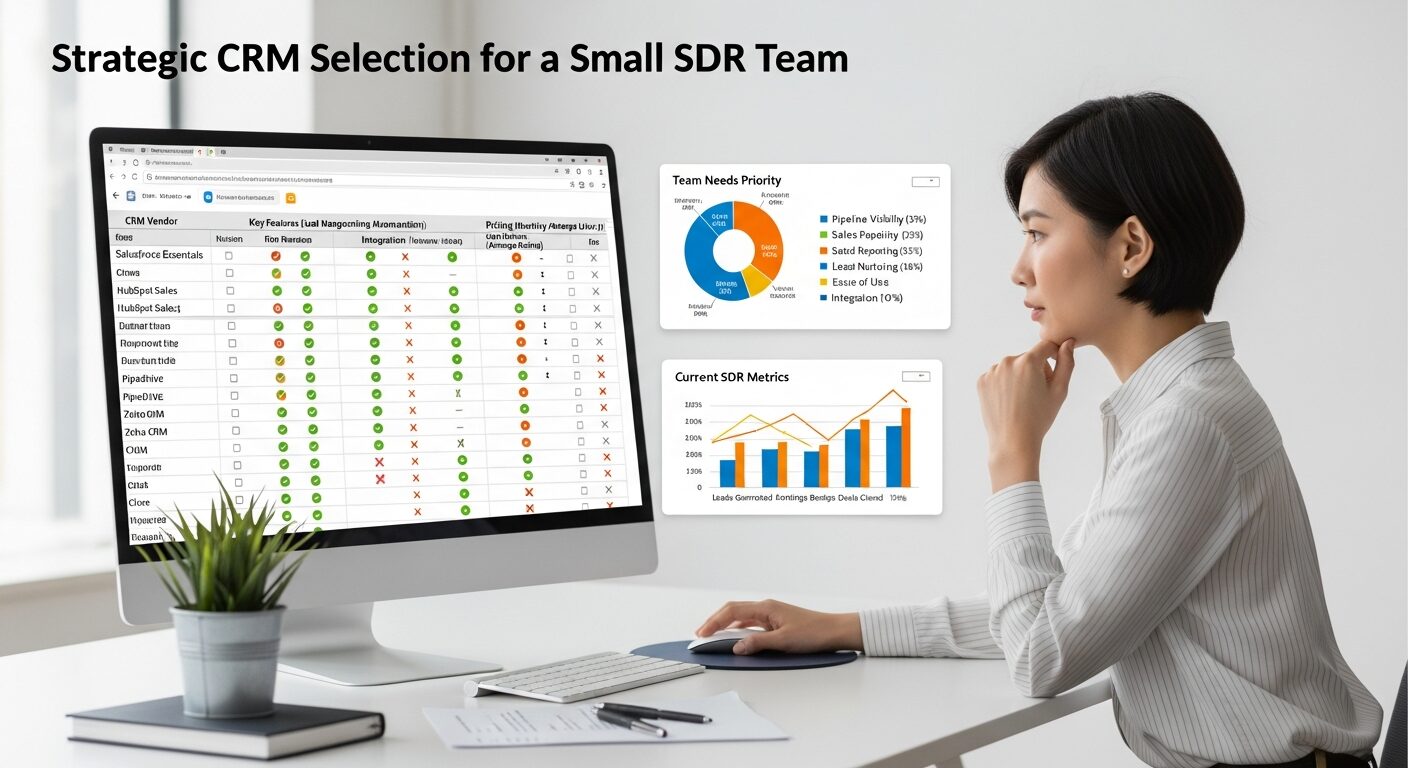 Choosing a CRM for Small SDR Teams
