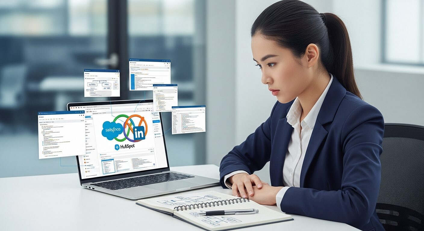 SDR Team CRM Integration with LinkedIn Automation