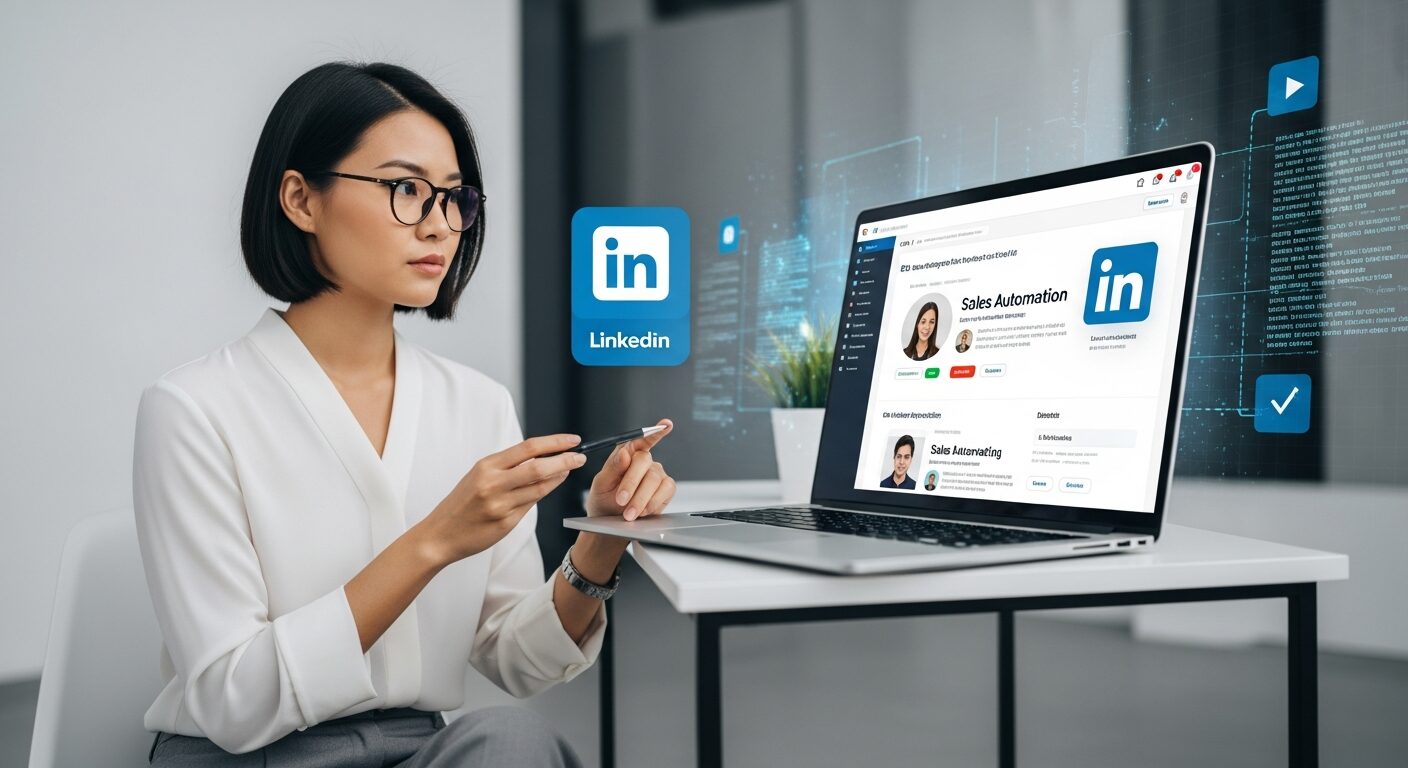 What CRM integrates with LinkedIn automation for sales outreach